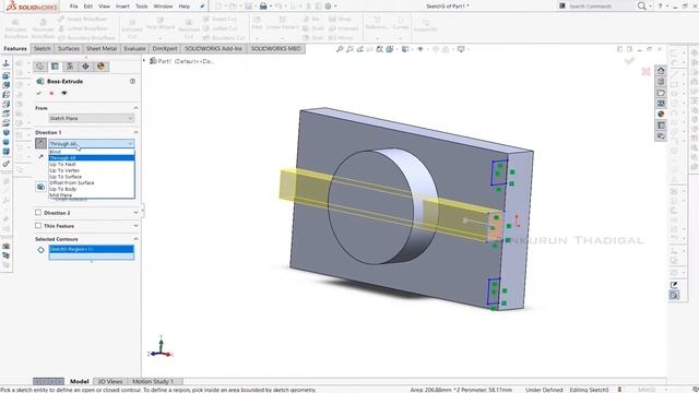 Solidworks in Tamil | End Conditions | Lesson 17 | தமிழில் смотреть онлайн