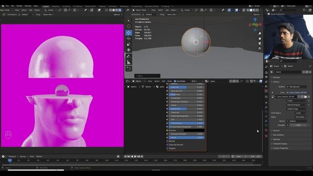 Blender Tutorial | How To Make Surreal Art In Blender | Blender Tutorial For Beginners