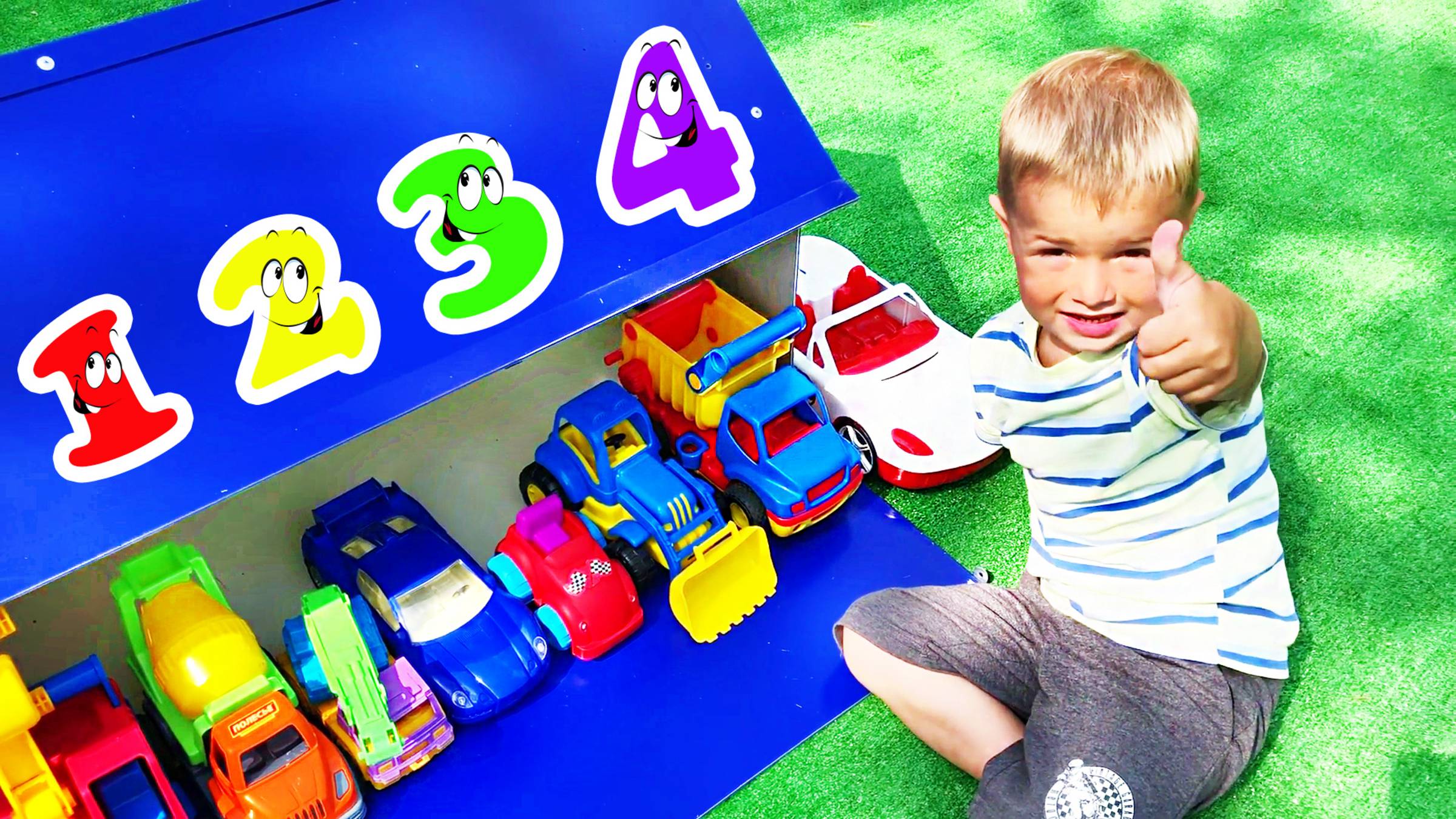 Учим цифры от 1 до 10 на английском языке | Учимся считать смотреть онлайн