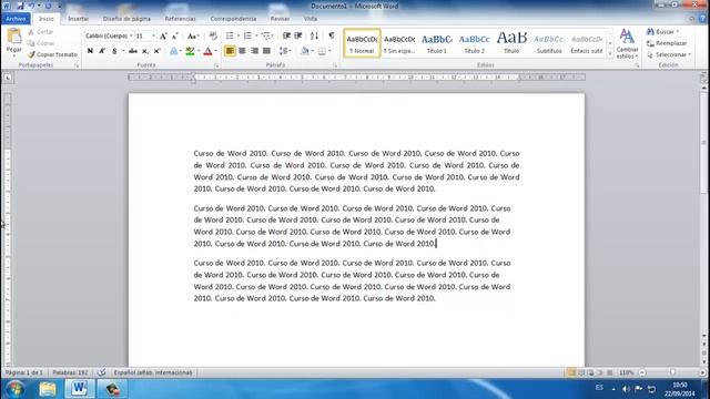 Curso Word 2010 #3 Párrafo 1 de 3 смотреть онлайн
