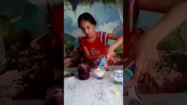 Домашнее мороженое. Быстро. Просто закинь в морозилку)