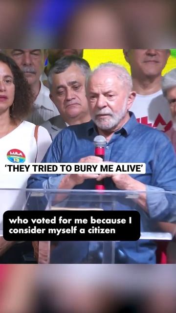 ‘They tried to bury me alive’ #Lula wins Brazilian election #news смотреть онлайн