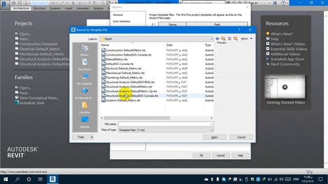 Templates and Round column in Revit смотреть онлайн