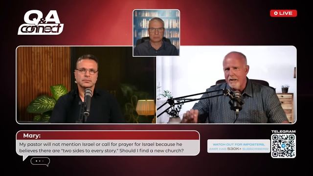 Q&A With Amir Tsarfati & Pastor Barry Stagner смотреть онлайн