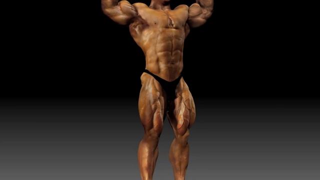 Zack Khan IFBB Pro Bodybuilder Zbrush model Turntable смотреть онлайн