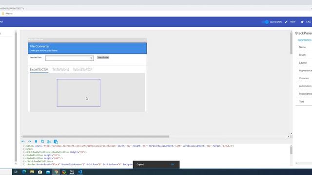Poshgui WPF - Building File Converter - part 1 смотреть онлайн