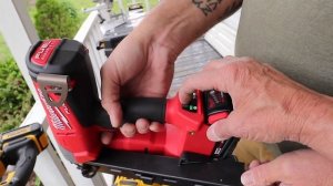 DeWalt 16ga nail gun & Milwaukee 16ga nail gun