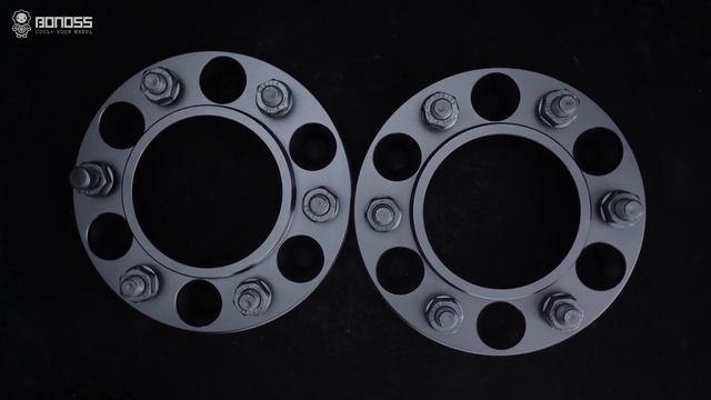 BONOSS Forged Active Cooling Wheel Spacers For Toyota Land Cruiser LC300 | 30mm (formerly bloxsport смотреть онлайн