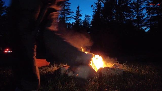 [4k - ASMR] CAMPING and RELAXING near to Fraser Waterfalls - Malbaie - Quebec - Canada смотреть онлайн