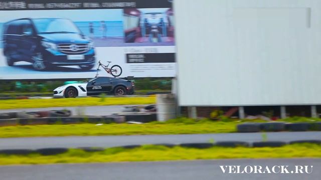 Тестирование на устойчивость велобагажников Velorack