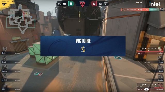 AKROMA vs VALIANT - W4D1 - Split 2 - VALORANT Challengers France смотреть онлайн