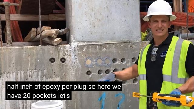 Installation Demonstration Post Tension Plugs смотреть онлайн