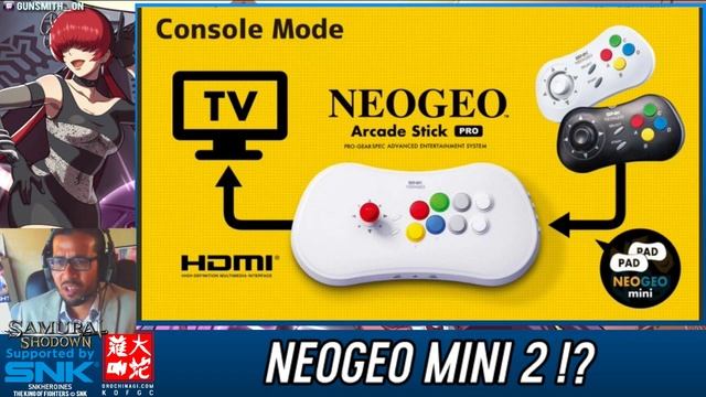 Neogeo Stick or Neogeo Mini 2? Update! смотреть онлайн