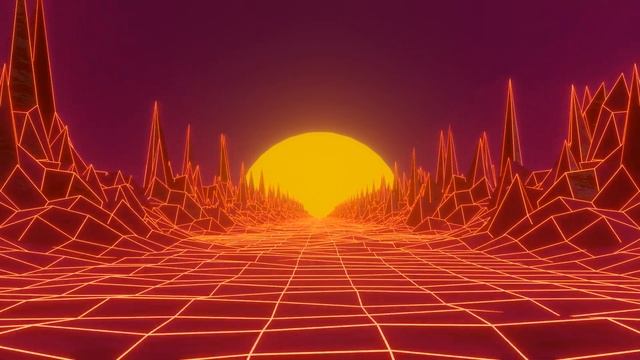 Cyber grid seamless loop Eevee Blender 2.8 Beta смотреть онлайн
