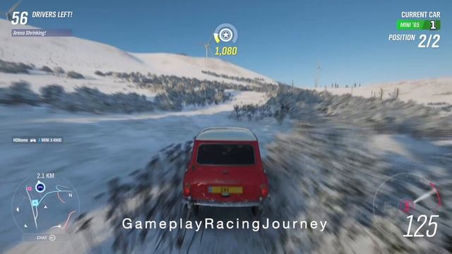 Forza Horizon 4 Eliminator Gameplay: Mini '65 (Lvl 1) Vs Ram Rebel TRX (Lvl 5)