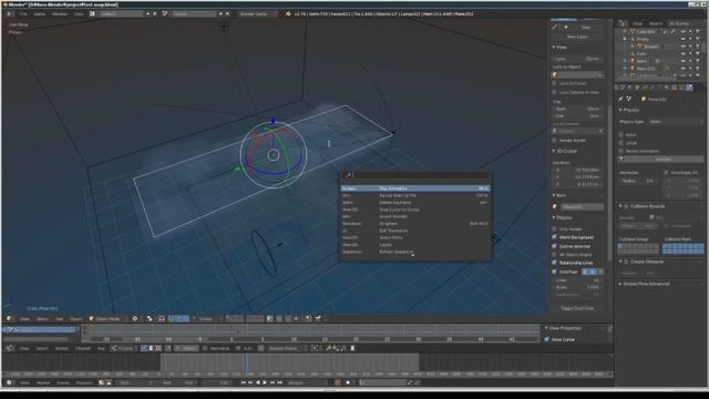 blender 2.78 real time view port GLSL render : hover bike dusk scene смотреть онлайн
