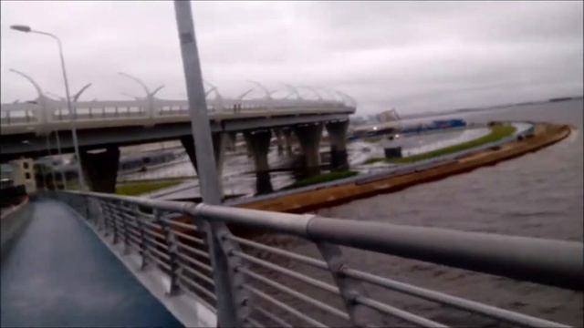 новый мост на Крестовский остров смотреть онлайн
