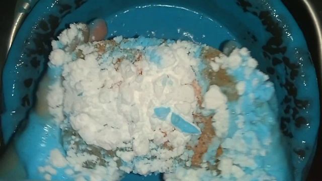 ASMR 💙🤍/Paste/ #asmrvideo #cleaning Mix #bakingsoda #spongesqueeze #rinsing/#асмр #губка #полоскани