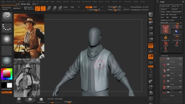 ZBrush Tutorial Now Available: Creating Realistic Clothing in ZBrush смотреть онлайн