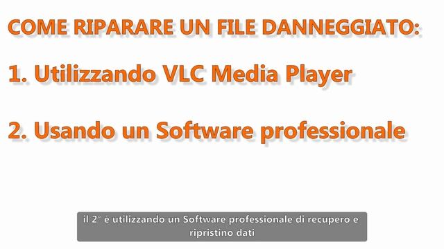 【2024】Come Riparare video corrotti/danneggiati? | Ripara MP4, MOV, MKV, M4V, 3G2, 3GP danneggiati смотреть онлайн