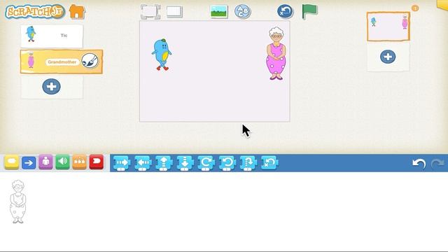 Scratch Junior Lesson 1:Introduction to ScratchJr Interface смотреть онлайн