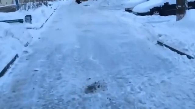 2022 01 21 Ямпольская 12а механизированная уборка