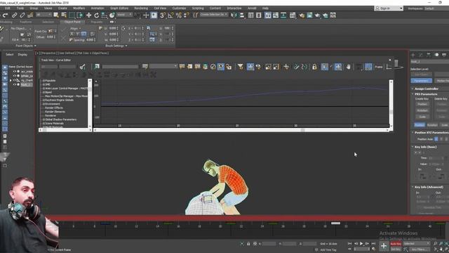 WEIGHT LIFTING ANIMATION COMPLETE LESSON 3DS MAX PART2 смотреть онлайн