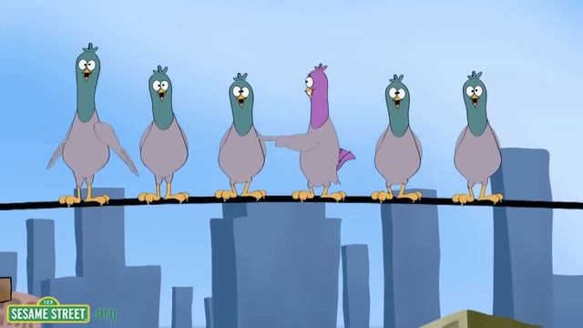 Sesame Street: Song: 9 Pigeons смотреть онлайн
