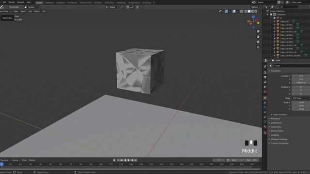How to make a collapsing wall in blender смотреть онлайн