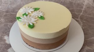 Торт Три шоколада. Рецепт муссового торта с потрясающим вкусом