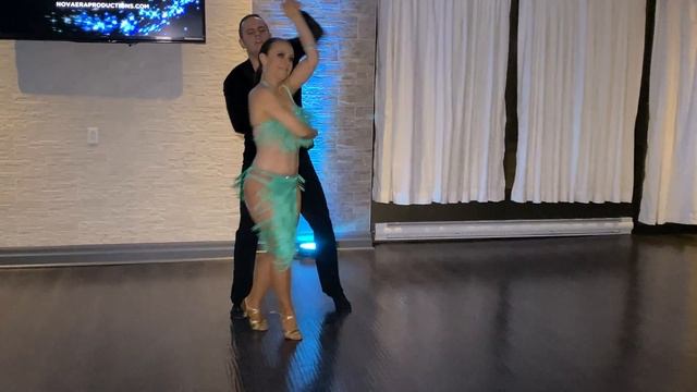 Adriano & Imogen (PRO-AM Salsa) at the NovaEra Social on September 28 2019 смотреть онлайн
