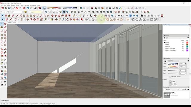 【SketchUp】スケッチアップのVrayでインテリアシーンをレンダリングする時の簡単な設定方法 смотреть онлайн