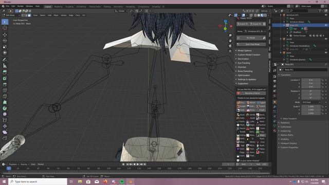 VR Chat: How to combine MMD TDA components into a custom avatar. смотреть онлайн