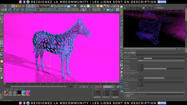Achieve a Cellular Look in Cinema 4D | Code Vonc Plugin "Alvéole" ! + Download смотреть онлайн