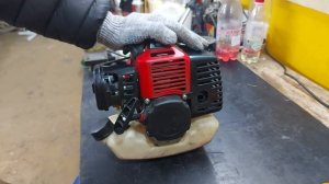 первый запуск мотокосы после зимы