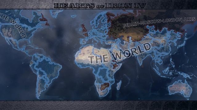 Berlin-Moscow-London Axis VS The World HOI4 Timelapse смотреть онлайн