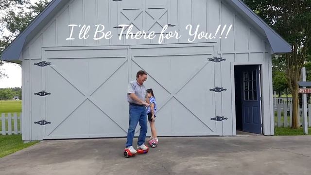 Hoverboard Dance Grandfather 74 & Granddaughter 9 смотреть онлайн