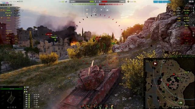 Затащил на Фугасах FV4004 Conway ✅ World Of Tanks лучший бой