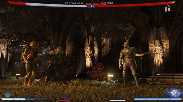 Donatello TMNT VS Joker All Intro Dialogue/Epic Equip/Super Moves/Clash Quotes Injustice 2 смотреть онлайн