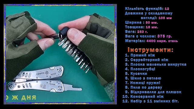 Видеообзор Multitool Ganzo G302 H