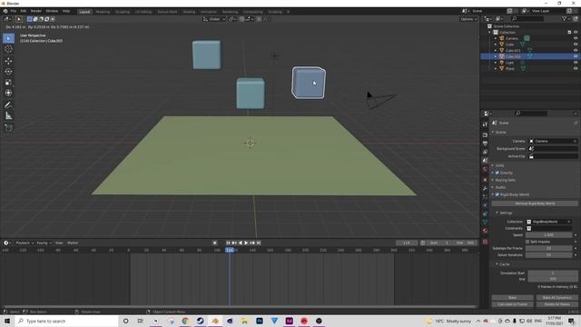 Blender Tutorial | Rigid Bodies 250 Frame Limit?