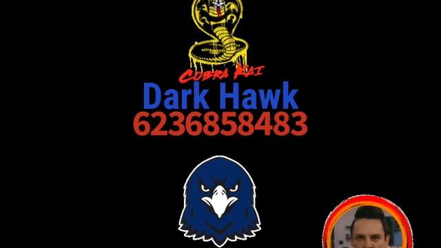 Roblox Cobra Kai Dark Hawk/Hawks Theme ID. смотреть онлайн