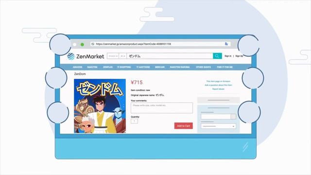 Как заказывать из Amazon Japan с доставкой на дом | ZenMarket RU смотреть онлайн