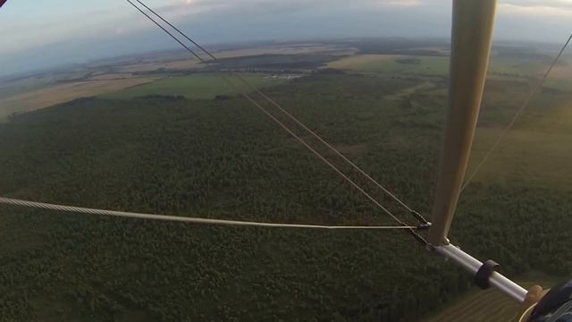 СуперДельтапланерист из п.Шепелёвка. Пассажирка Юля. смотреть онлайн