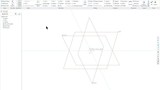 Lesson 1 pt1 Pin Modeling PTC Creo Parametric 3.0 смотреть онлайн