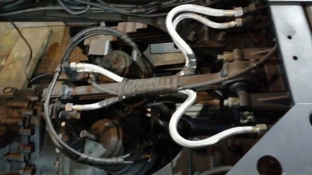 Камаз 6522 по чесноку - поставили силовой