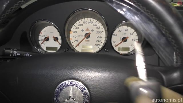 Mercedes SLK - zwarcie w instalacji silnika смотреть онлайн