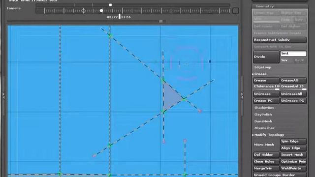ZBrush 4R6 for Mac - Topology Brush problem смотреть онлайн