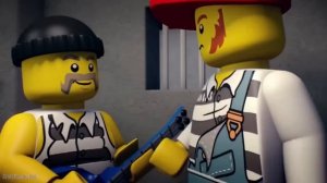 Lego City Elite Police Station Catch the Crooks Full Mini Movie Complition