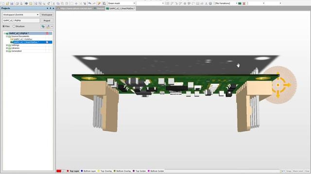Universal Protocol Converter (UnPrC) v2 0 Altium 3D View смотреть онлайн